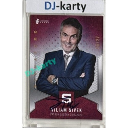 2025 LC Patroni sezóny HC SPARTA PRAHA #PS-11 Viliam Sivek Signature xx/27