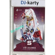 2025 LC Patroni sezóny HC SPARTA PRAHA #PS-13 Jiří Zelenka Signature xx/27