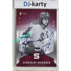 2025 LC Patroni sezóny HC SPARTA PRAHA #PS-09 Stanislav Gajdušek Signature xx/27