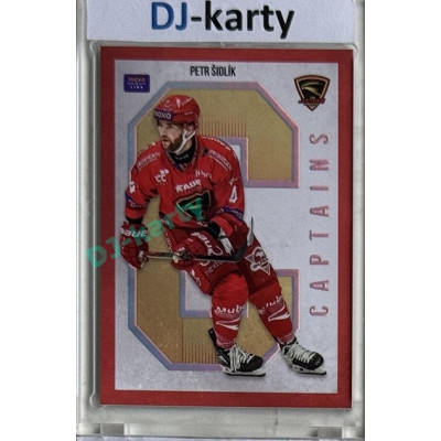 2024/25 Goal Cards Maxa liga 1. série #C-03 Petr Šidlík Captains Parallel xx/30