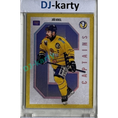2024/25 Goal Cards Maxa liga 1. série #C-07 Jiří Krisl Captains Parallel xx/30
