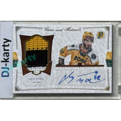 2024/25 Goal Cards Maxa liga 1. série #S-05 Erik Hrňa Game Used Material Signature 01/10