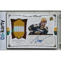 2024/25 Goal Cards Maxa liga 1. série #S-07 Ondřej Machala Game Used Material Signature 01/10