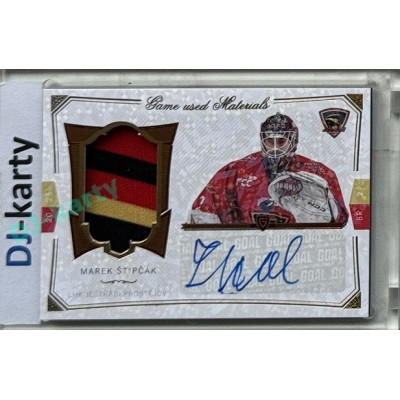 2024/25 Goal Cards Maxa liga 1. série #S-09 Marek Štipčák Game Used Material Signature 01/10