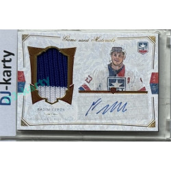 2024/25 Goal Cards Maxa liga 1. série #S-12 Radim Ferda Game Used Material Signature 01/10