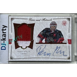 2024/25 Goal Cards Maxa liga 1. série #S-27 Paavo Hölsä Game Used Material Signature 01/10