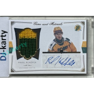 2024/25 Goal Cards Maxa liga 1. série #S-06 Pavel Klhůfek Game Used Material Signature 17/20