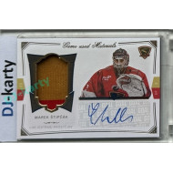 2024/25 Goal Cards Maxa liga 1. série #S-09 Marek Štipčák Game Used Material Signature 18/20