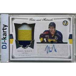 2024/25 Goal Cards Maxa liga 1. série #S-20 Daniel Ministr Game Used Material Signature 17/20