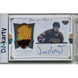 2024/25 Goal Cards Maxa liga 1. série #S-23 Filip Dundáček Game Used Material Signature 18/20