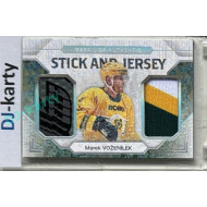2024/25 Goal Cards Maxa liga 1. série #SJ-07 Marek Voženílek Stick & Jersey 1/5