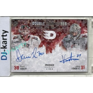 2024/25 Goal Cards Maxa liga 1. série #DS-HV David Honzík / Jakub Vondraš Double Signatures 4/6