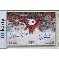2024/25 Goal Cards Maxa liga 1. série #DS-HV David Honzík / Jakub Vondraš Double Signatures 4/6