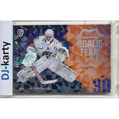 2024/25 Goal Cards Maxa liga 1. série #GT-05 Pavel Jekel Goalie Team Parallel xx/15