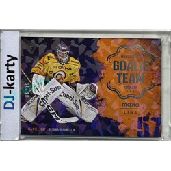 2024/25 Goal Cards Maxa liga 1. série #GT-30 Daniel Huf Goalie Team Parallel xx/15