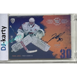 2024/25 Goal Cards Maxa liga 1. série #ASGT-05 Pavel Jekel Goalie Team Signature xx/30