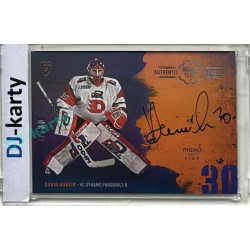 2024/25 Goal Cards Maxa liga 1. série #ASGT-11 David Honzík Goalie Team Signature xx/30