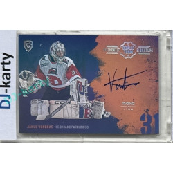 2024/25 Goal Cards Maxa liga 1. série #ASGT-12 Jakub Vondraš Goalie Team Signature xx/30
