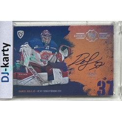 2024/25 Goal Cards Maxa liga 1. série #ASGT-14 Daniel Dolejš Goalie Team Signature xx/30