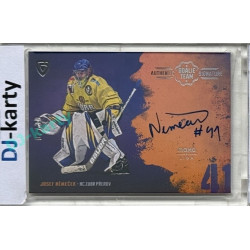 2024/25 Goal Cards Maxa liga 1. série #ASGT-15 Josef Němeček Goalie Team Signature xx/30