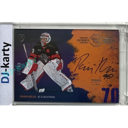 2024/25 Goal Cards Maxa liga 1. série #ASGT-20 Paavo Hölsä Goalie Team Signature xx/30