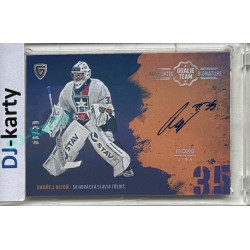2024/25 Goal Cards Maxa liga 1. série #ASGT-24 Ondřej Bizoň Goalie Team Signature xx/30