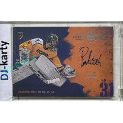 2024/25 Goal Cards Maxa liga 1. série #ASGT-27 Adam Pavlíček Goalie Team Signature xx/30