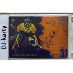 2024/25 Goal Cards Maxa liga 1. série #ASGT-29 Jaroslav Pavelka Goalie Team Signature xx/30