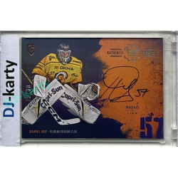 2024/25 Goal Cards Maxa liga 1. série #ASGT-30 Daniel Huf Goalie Team Signature xx/30