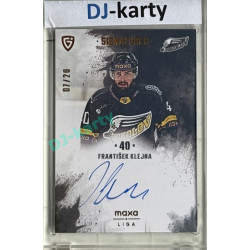 2024/25 Goal Cards Maxa liga 1. série #S-SO2 František Klejna Signatures xx/20