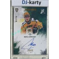 2024/25 Goal Cards Maxa liga 1. série #S-VS2 Matěj Stříteský Signatures xx/20