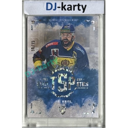 2024/25 Goal Cards Maxa liga 1. série #TOP-09 Jiří Krisl Statistic Parallel xx/15