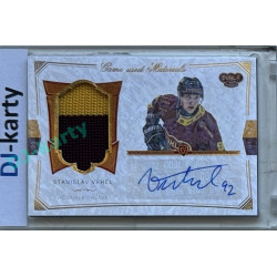 2024/25 Goal Cards Maxa liga 1. série #S-21 Stanislav Vrhel Game Used Material Signature 01/10
