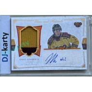 2024/25 Goal Cards Maxa liga 1. série #S-24 Jonáš Jungwirth Game Used Material Signature 01/10