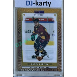 2024/25 Goal Cards Maxa liga 1. série #JIH-19 Radek Pořízek Parallel 1of1