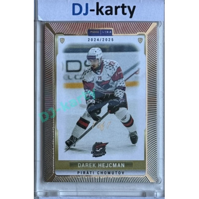 2024/25 Goal Cards Maxa liga 1. série #CHOM-18 Darek Hejcman Parallel 1of1