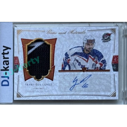 2024/25 Goal Cards Maxa liga 1. série #S-38 František Lukeš Game Used Material Signature 01/10