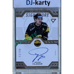 2024/25 Sportzoo ELH 2. serie #SL1-MC Maxim Čajkovič Authentic Signature Level 1 xx/99