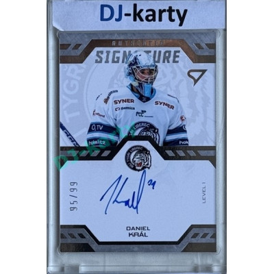 2024/25 Sportzoo ELH 2. serie #SL1-KR Daniel Král Authentic Signature Level 1 xx/99