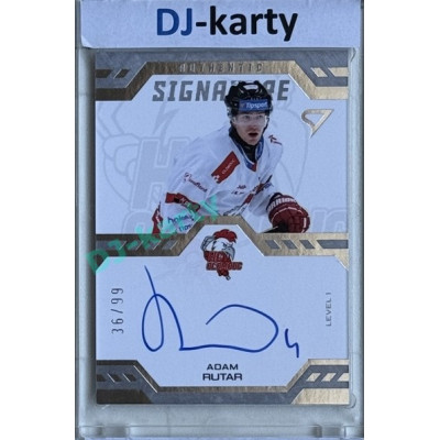 2024/25 Sportzoo ELH 2. serie #SL1-AR Adam Rutar Authentic Signature Level 1 xx/99
