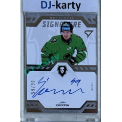 2024/25 Sportzoo ELH 2. serie #SL1-JZ Jan Závora Authentic Signature Level 1 xx/99