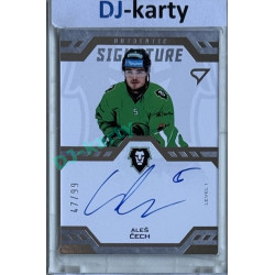 2024/25 Sportzoo ELH 2. serie #SL1-AC Aleš Čech Authentic Signature Level 1 xx/99