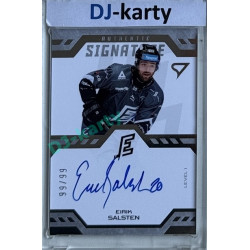 2024/25 Sportzoo ELH 2. serie #SL1-ES Eirik Salsten Authentic Signature Level 1 xx/99