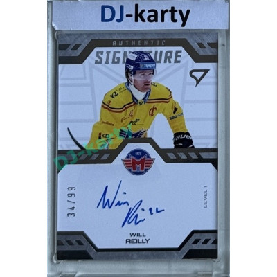 2024/25 Sportzoo ELH 2. serie #SL1-WR Will Reilly Authentic Signature Level 1 xx/99