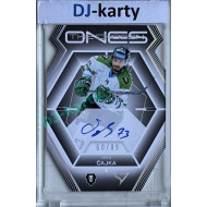 2024/25 Sportzoo ELH 2. serie #COS-PC Petr Čajka The Chosen Ones Gold Die Cut Auto xx/89