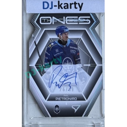 2024/25 Sportzoo ELH 2. serie #COS-PP Phil Pietroniro The Chosen Ones Gold Die Cut Auto xx/89
