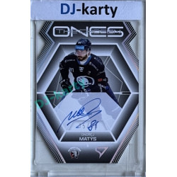 2024/25 Sportzoo ELH 2. serie #COS-OM Ondřej Matýs The Chosen Ones Gold Die Cut Auto xx/89