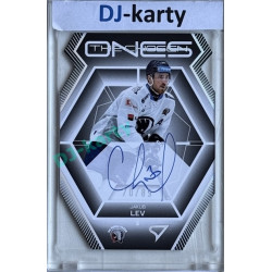 2024/25 Sportzoo ELH 2. serie #COS-JV Jakub Lev The Chosen Ones Gold Die Cut Auto xx/89