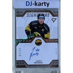 2024/25 Sportzoo ELH 2. serie #SL2-JM Jared McIsaac Authentic Signature Level 2 xx/75