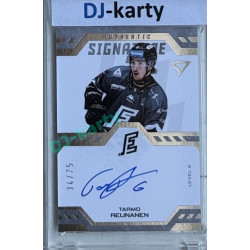 2024/25 Sportzoo ELH 2. serie #SL2-TR Tarmo Reunanen Authentic Signature Level 2 xx/75